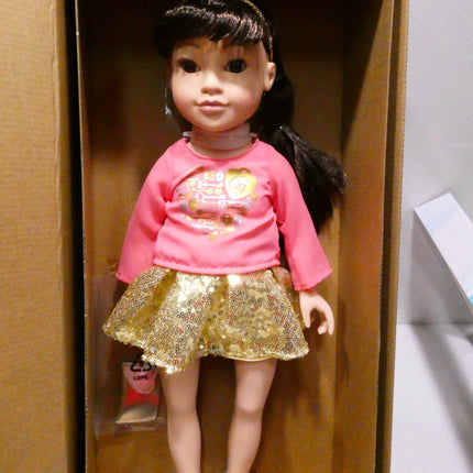 Journey Girls 18-Inch Callie Hand Painted Doll with Brown Hair and Brown Eyes, K