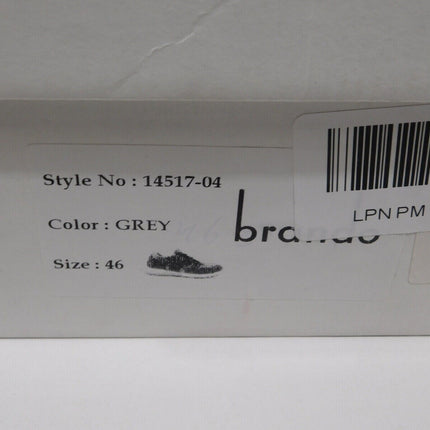 Brando Men's Aspen Sneakers, Grey, 46 EU