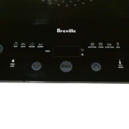Breville LIC400BLK 29cm the Quick Cook Induction Cooktop