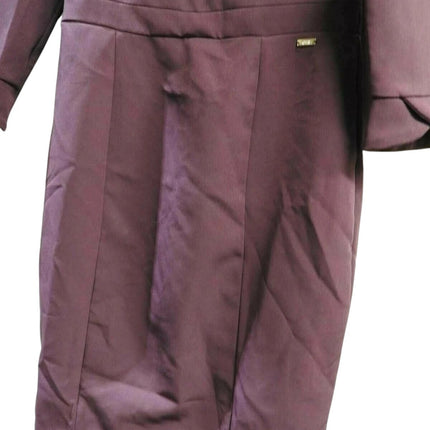 Armani Exchange Women's Dress 3/4 Sleeve, Wine, Size - 6