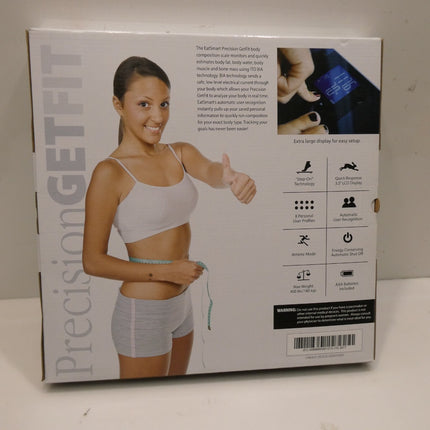 EatSmart Products Precision Getfit Digital Body Fat Scale with Auto Recognition