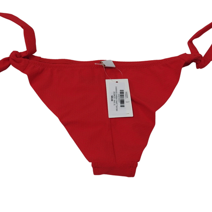 Tigerlily Women's Cadence Cheeky Bikini Pant, Scarlet - Small