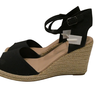 Sandler Women's Aloha Fashion Sandals, Black Linen, 10 AU (40 EU)