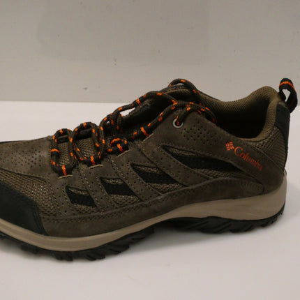 Columbia Men's Crestwood Hiking Shoe, Camo Brown, Heatwave, Size - 7