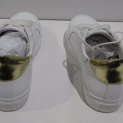 Senso Women's Andy III Leather Trainers - White/Gold 39 EU