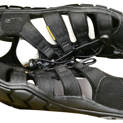 KEEN Men's Clearwater CNX Sandal, Black, EU 37.5, UK 4.5, US 7, CM 24