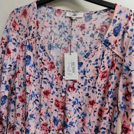 Jag Women Kristen Printed Dress, Blush, Size - 8