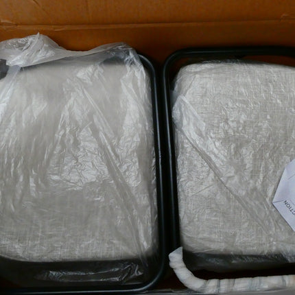 La Bella 3-Piece Coffee Table & Ottoman Set – Modern Industrial Living Room Furn