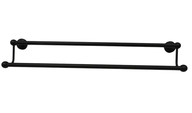 Allied Brass DT-72/30 Dottingham Collection 30 Inch Double Towel Bar, Oil Rubbed