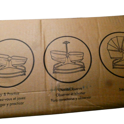 Tiny Love 3-in-1 Cosy Baby Rocker - Baby Napper with Sun Canopy & 3 Recline Posi