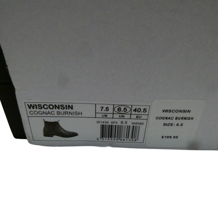 Hush Puppies Men's Wisconsin Boot, Cognac Burnish, UK 6.5/US 7.5