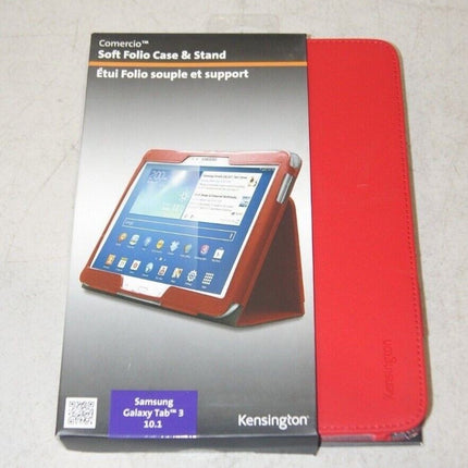 Kensington Comercio Soft Folio Case & Stand for Galaxy Tab 3,10.1'' - Red
