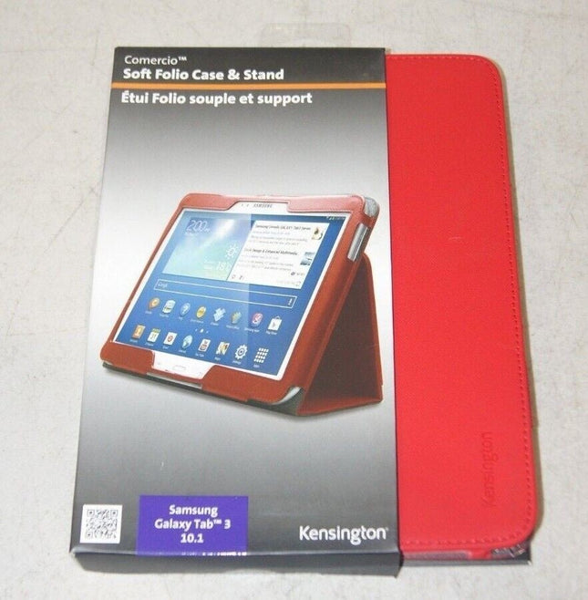 Kensington Comercio Soft Folio Case & Stand for Galaxy Tab 3,10.1'' - Red