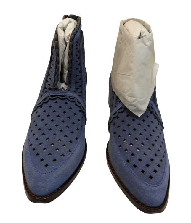 Cecelia Women's Tate Bootie, Indi Blue, 6.5 US