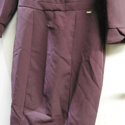 Armani Exchange Women's Dress 3/4 Sleeve, Wine, Size - 6