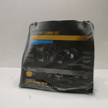 Everlast Glove and Mitt Combination Pack, Black, Small/Medium