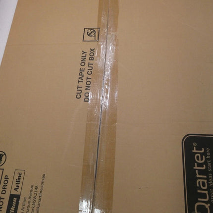 QUARTET QTG3624R Infinity Glass Board, 900X600MM RED