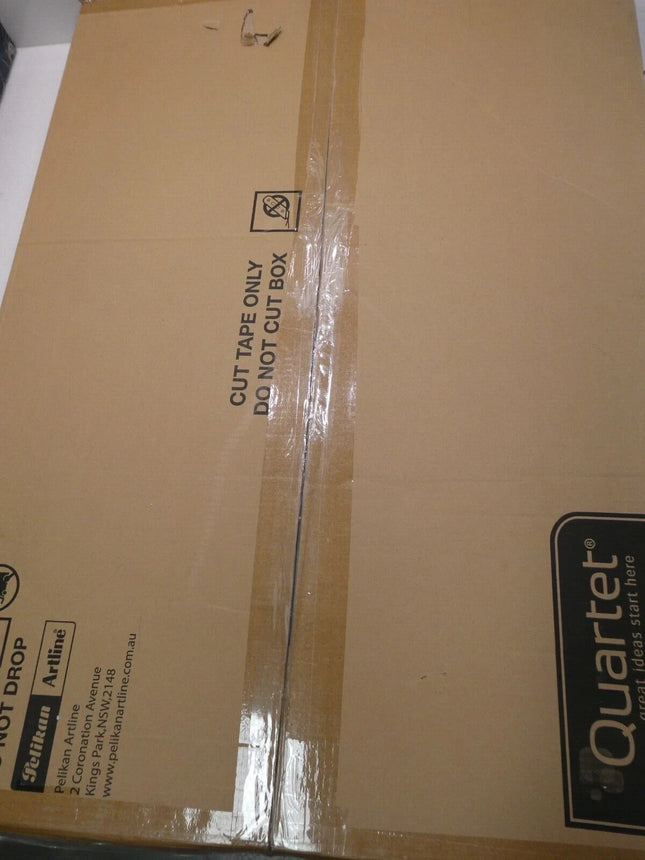 QUARTET QTG3624R Infinity Glass Board, 900X600MM RED