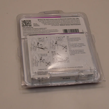 McGard 24019 Cone Seat - Under Hub Cap Wheel Locks (M14 x 1.5 Thread Size) Set 4