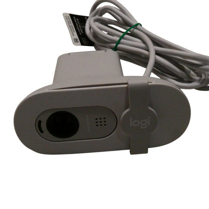 Logitech - Brio 100 1080p Full HD Webcam for Meetings and Streaming - Off-White
