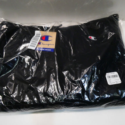 Champion Women's Reverse Weave Cropped Cut-Off Hoodie, Black, X-Large