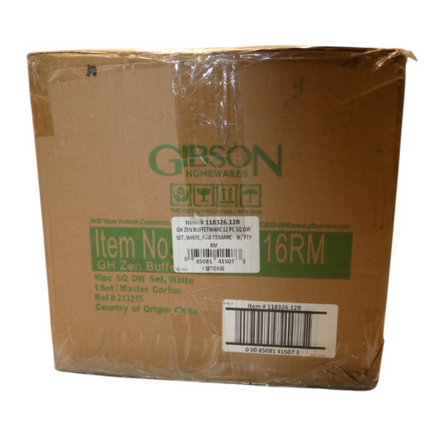 Gibson Home Amelia Court Porcelain Chip and Scratch Resistant Dinnerware set, Se