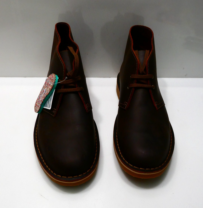 Clarks Men's Bushacre 3 Chukka Boot, Beeswax, 11.5 US