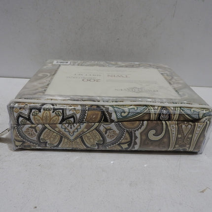 Pointehaven 200 Thread Count Percale Sheet Set, Twin - Cedar