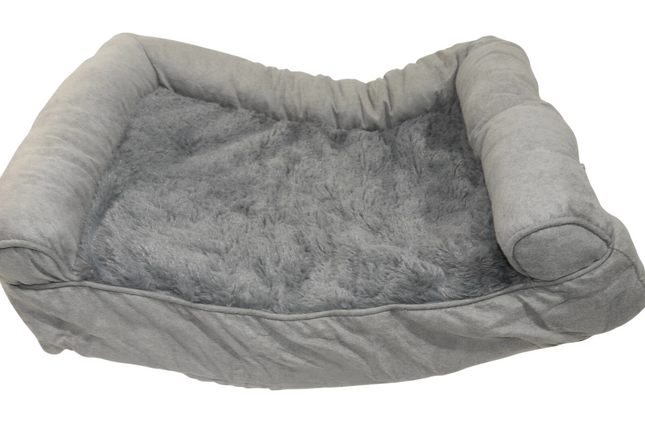 FurHaven Pet Dog Bed | Orthopedic Ultra Plush Sofa-Style Couch Pet Bed for Dogs