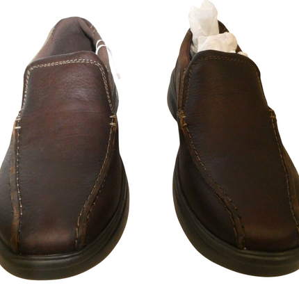 Clarks Men's Bradley Vibe Oxford, Tan Tumbled Leather, 7.5 US