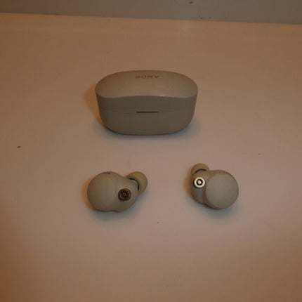 Sony WF-1000XM4 True Wireless Noise-Cancelling Headphones - Silver