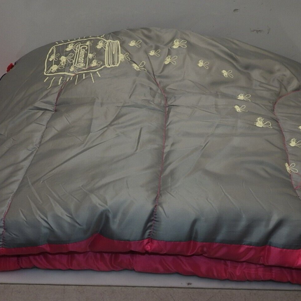 Coleman 1379562 FyreFly Illumi Bug Sleeping Bag, Kids - Pink