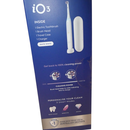 Oral-B iO Series 3 Electric Toothbrush with (1) Brush Head, Rechargeable, White