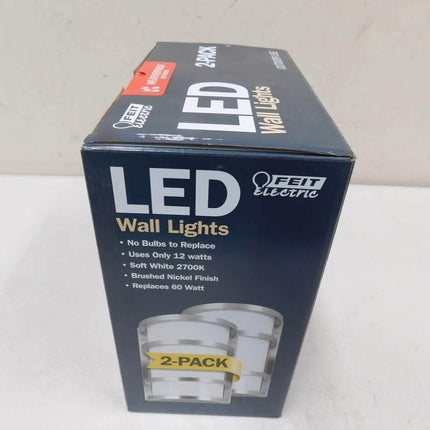 Feit Electric LED Wall Lights 2 Pack Outdoor Use