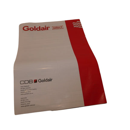 Goldair 2000W Upright Fan Heater with 2 Heat Settings and Adjustable Thermostat,