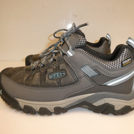 KEEN Women's Targhee III Waterproof, Magnet Atlantic Blue, 5 US