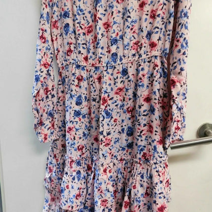 Jag Women Kristen Printed Dress, Blush, Size - 8