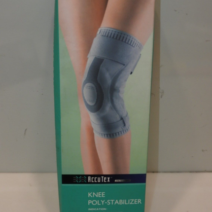 Oppo 2930 Accutex Knee Poly-stabiliser, XXX-Large, Knee Sleeve for Sprains, Stra