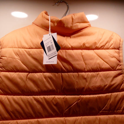 FILA Unisex Adult's Aldo Uni Puffer Jacket, Mahogany Rose, Medium