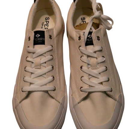 Sperry Striper Men's Retro Trainers, White, 11 US