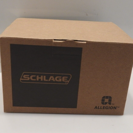 Schlage Residential F10 GEO 619 CAM Georgian Knob with Camelot Rose Passage Lock