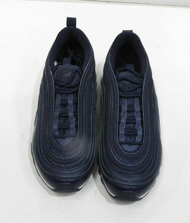 Nike Air Max 97 (GS) Boys Trainers, Obsidian/Obsidian-White - 4 US