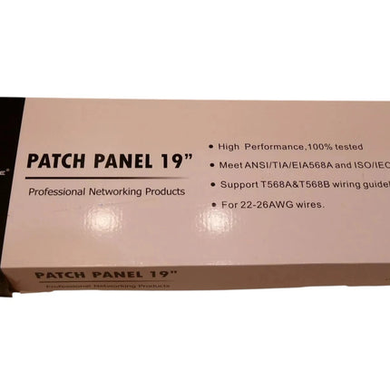 Monoprice 107307 Cat5 Enhanced 110Type 96-Port (568A/B Compatible) Patch Panel