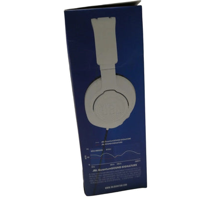 JBL Quantum 100P PS Version Headset, White Blue