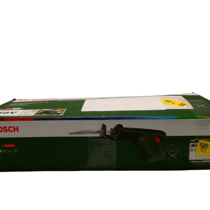 Bosch 18 V Cordless Reciprocating Recip Sabre Saw Inc Blade Without Battery