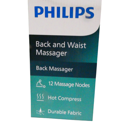 Philips Corded Back and Waist Massager - Grey (PPM4501GY/79)