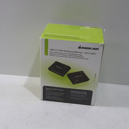 IOGEAR USB 2.0 4-Port BoostLinq Ethernet Kit GUCE64
