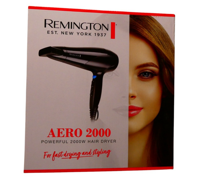 Remington D3190AU Aero 2000 Hair Dryer - Black