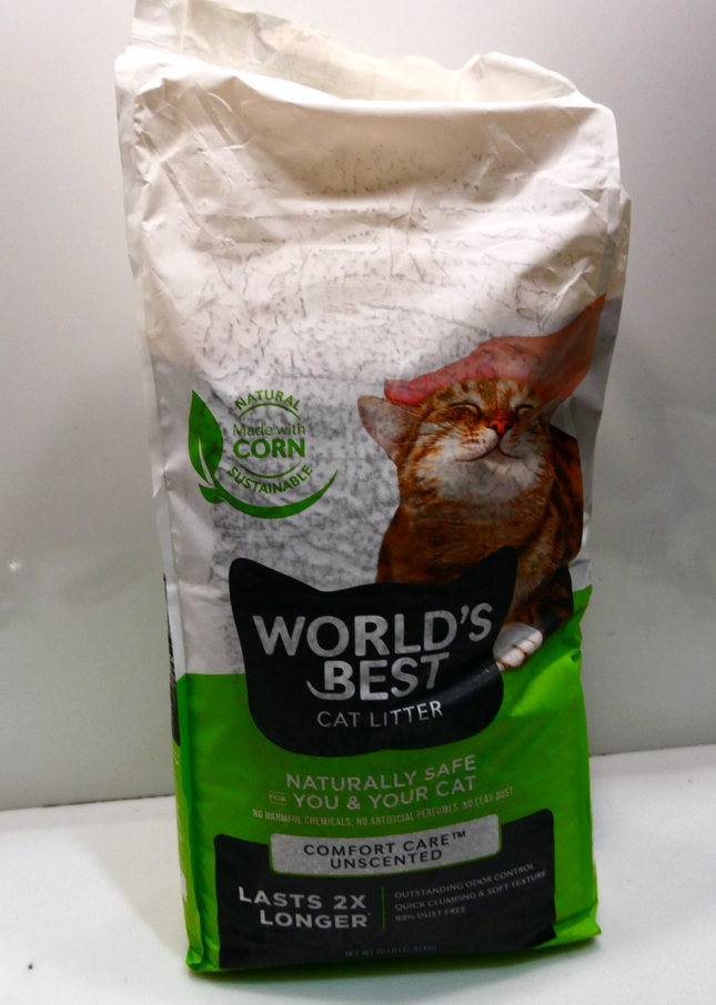 WORLD'S BEST CAT LITTER Comfort Care Unscented, 12.7KG