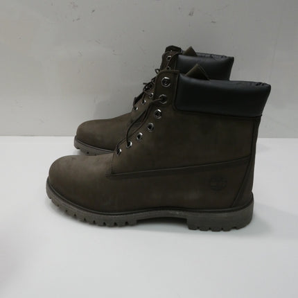 Timberland Men's 6-Inch Premium Waterproof Boot, Dark Brown Nubuck, US 13
